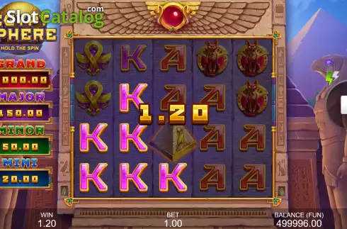 Скрин4. Egypt Sphere: Hold The Spin слот