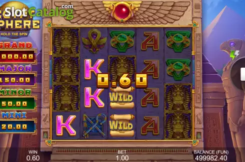 Скрин5. Egypt Sphere: Hold The Spin слот