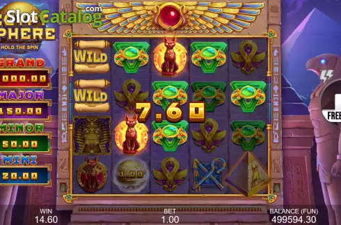 Скрин8. Egypt Sphere: Hold The Spin слот