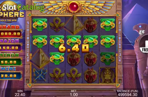 Скрин9. Egypt Sphere: Hold The Spin слот