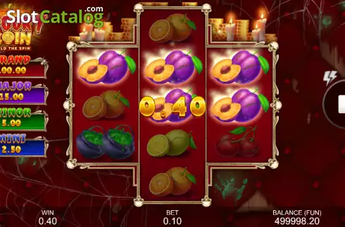 Скрин3. Spooky Coin Hold The Spin слот