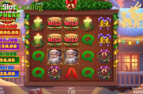Скрин3. Santa Sphere: Hold the Spin слот