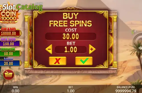 Скрин5. Sunny Coin 10000: Hold the Spin слот