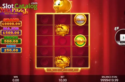 Скрин3. 3x5 Royal Piggy слот