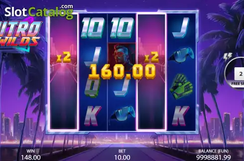 Скрин3. Nitro Wilds слот