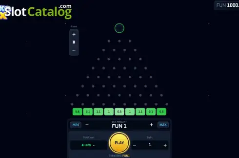 Скрин2. Plinko Max слот