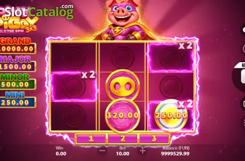 Скрин3. 3x3 Pink Piggy: Hold the Spin слот