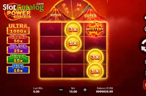 Скрин2. Lava Power: Hold the Spin слот