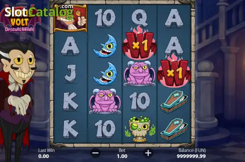 Скрин2. Vinnie Volt: Dracula Wilds слот