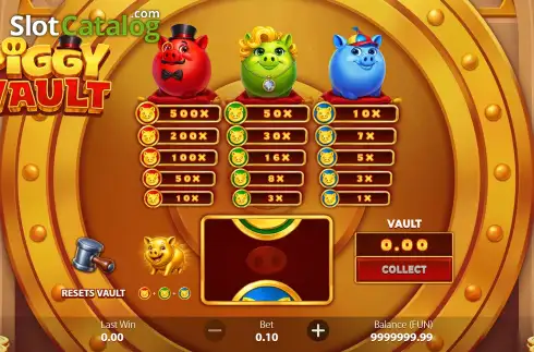 Скрин2. Piggy Vault слот