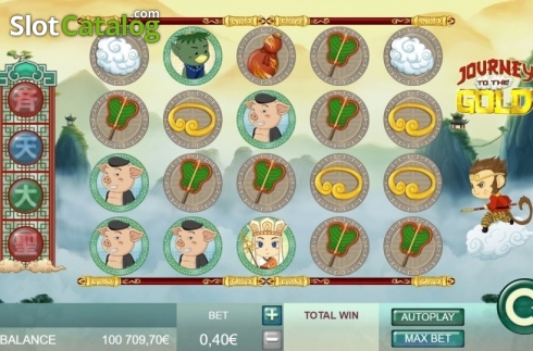 Скрин2. Journey To The Gold слот