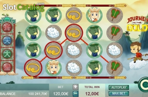 Скрин3. Journey To The Gold слот