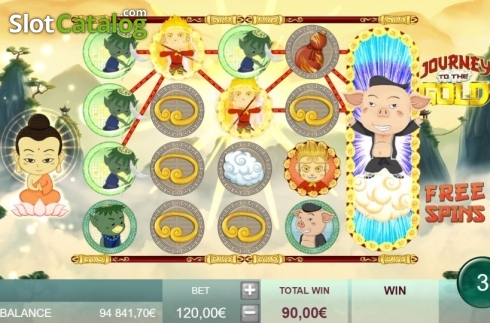 Скрин6. Journey To The Gold слот
