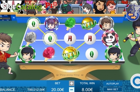 Скрин4. Ping Pong King слот