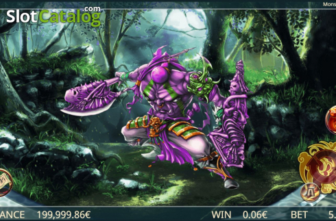Скрин3. Monster Quest слот