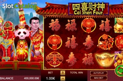 Скрин2. Cai Shen Four слот