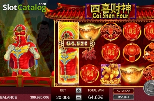 Скрин3. Cai Shen Four слот