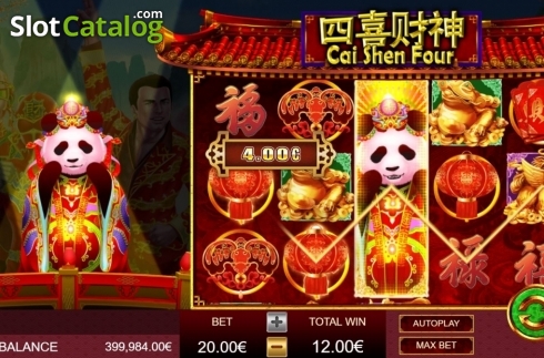 Скрин4. Cai Shen Four слот
