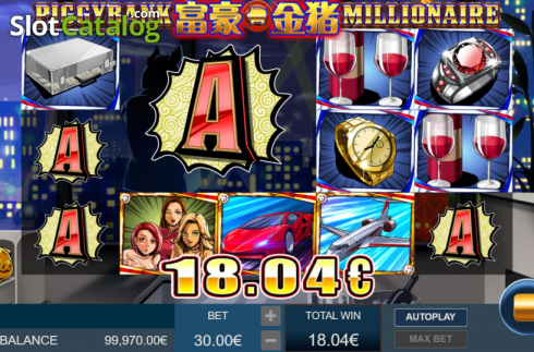 Скрин3. Piggy Bank Millionaire слот