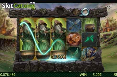 Скрин6. Dawn of the Druids слот