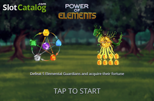 Скрин2. Power of Elements слот