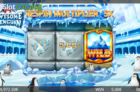 Скрин7. Awesome Penguin слот