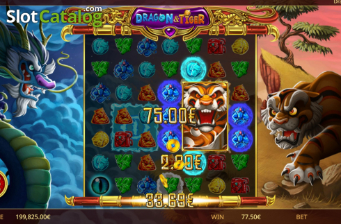 Скрин7. Dragon And Tiger (Ganapati) слот