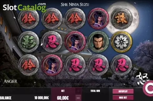 Скрин2. She Ninja Suzu слот