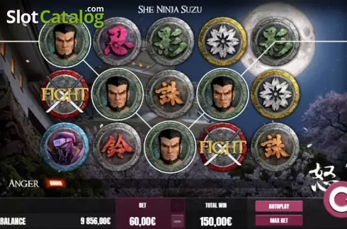 Скрин3. She Ninja Suzu слот