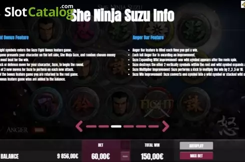 Скрин8. She Ninja Suzu слот