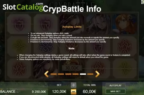Скрин8. CrypBattle слот