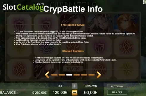 Скрин9. CrypBattle слот