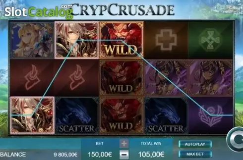 Скрин3. CrypCrusade слот