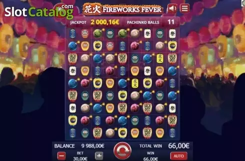 Скрин3. Fireworks Fever слот