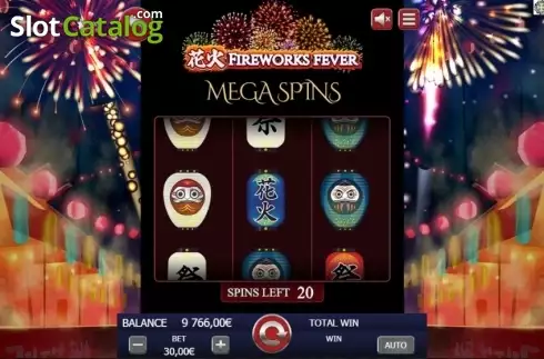 Скрин5. Fireworks Fever слот