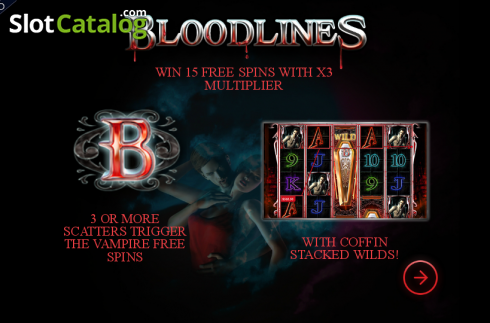 Скрин2. Bloodlines слот
