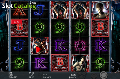 Скрин4. Bloodlines слот