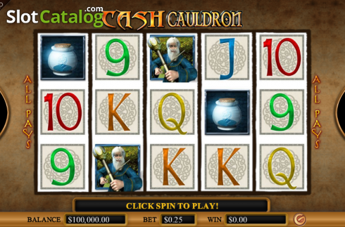 Скрин2. Cash Cauldron слот
