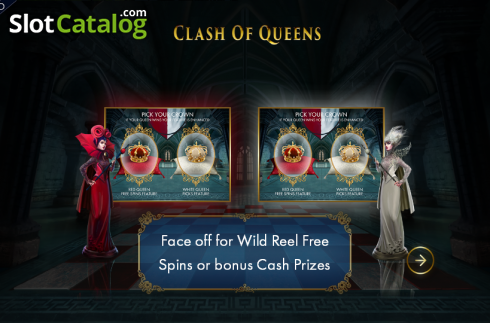Скрин2. Clash of Queens слот