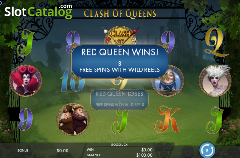Скрин7. Clash of Queens слот
