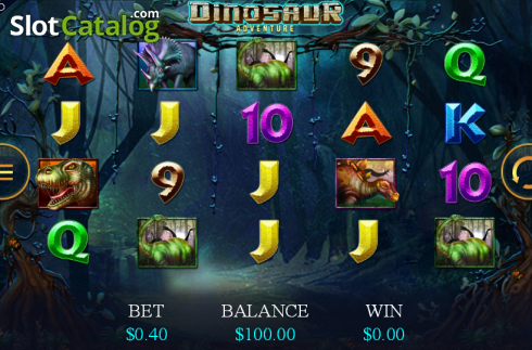 Скрин3. Dinosaur Adventure слот