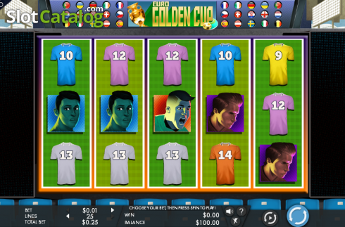 Скрин3. Euro Golden Cup слот