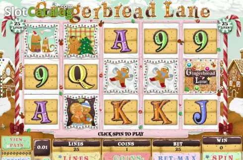 Скрин3. Gingerbread Lane слот