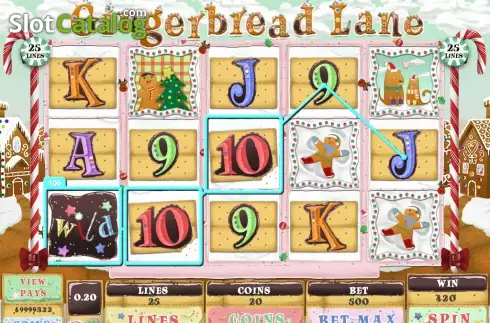 Скрин4. Gingerbread Lane слот
