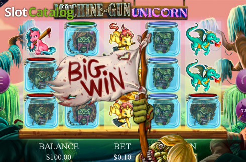 Скрин4. Machine Gun Unicorn слот