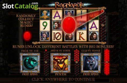 Скрин2. Ragnarok (Genesis) слот