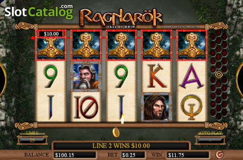 Скрин4. Ragnarok (Genesis) слот