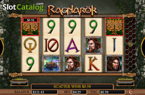 Скрин5. Ragnarok (Genesis) слот