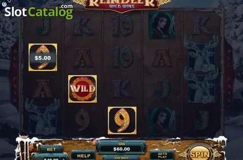 Скрин4. Reindeer Wild Wins слот