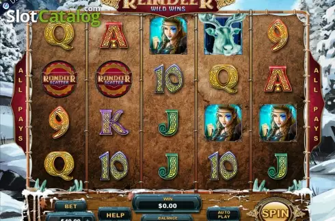 Скрин5. Reindeer Wild Wins слот